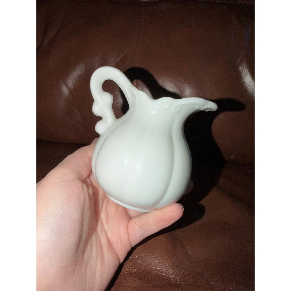Vintage Yellowstone National Park Miniature Pitcher and Saucer Set Old Faithful - Picture 3 of 5